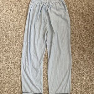 Striped Pyjama Wide Leg Pants